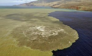 Formazione dell'isola vulcanica nelle Canarie 