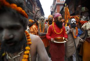 Nepal, festival indu a Kathmandu