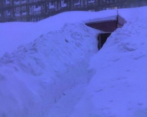Ecco come si presenta Norilsk dopo le forti nevicate dei giorni scorsi. Credit Severe Weather RU (facebook)