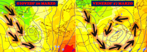 previsioni meteo fine marzo