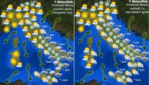 previsioni meteo aprile pasquetta