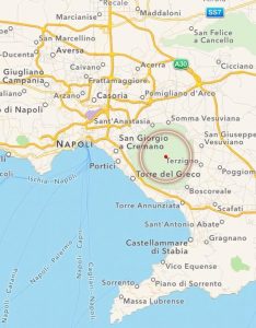 terremoto vesuvio