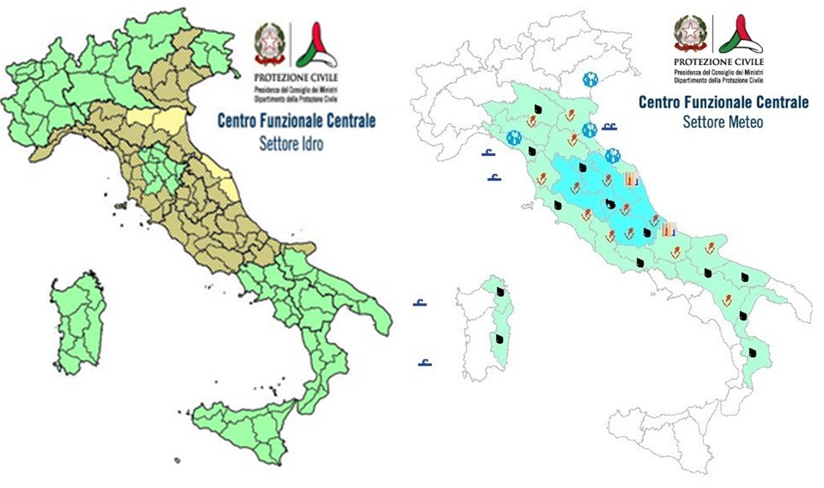 Allerta Meteo, Nuovo Avviso Della Protezione Civile: "domani Forti ...