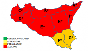 Allerta Meteo Sicilia