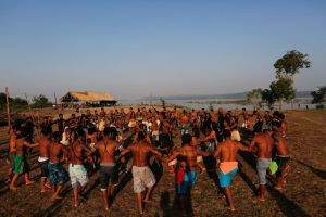 Members of the Munduruku Tribe in the Amazon