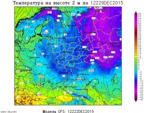 Il blocco di aria gelida pronto a fiondarsi sulle pianure della Russia europea