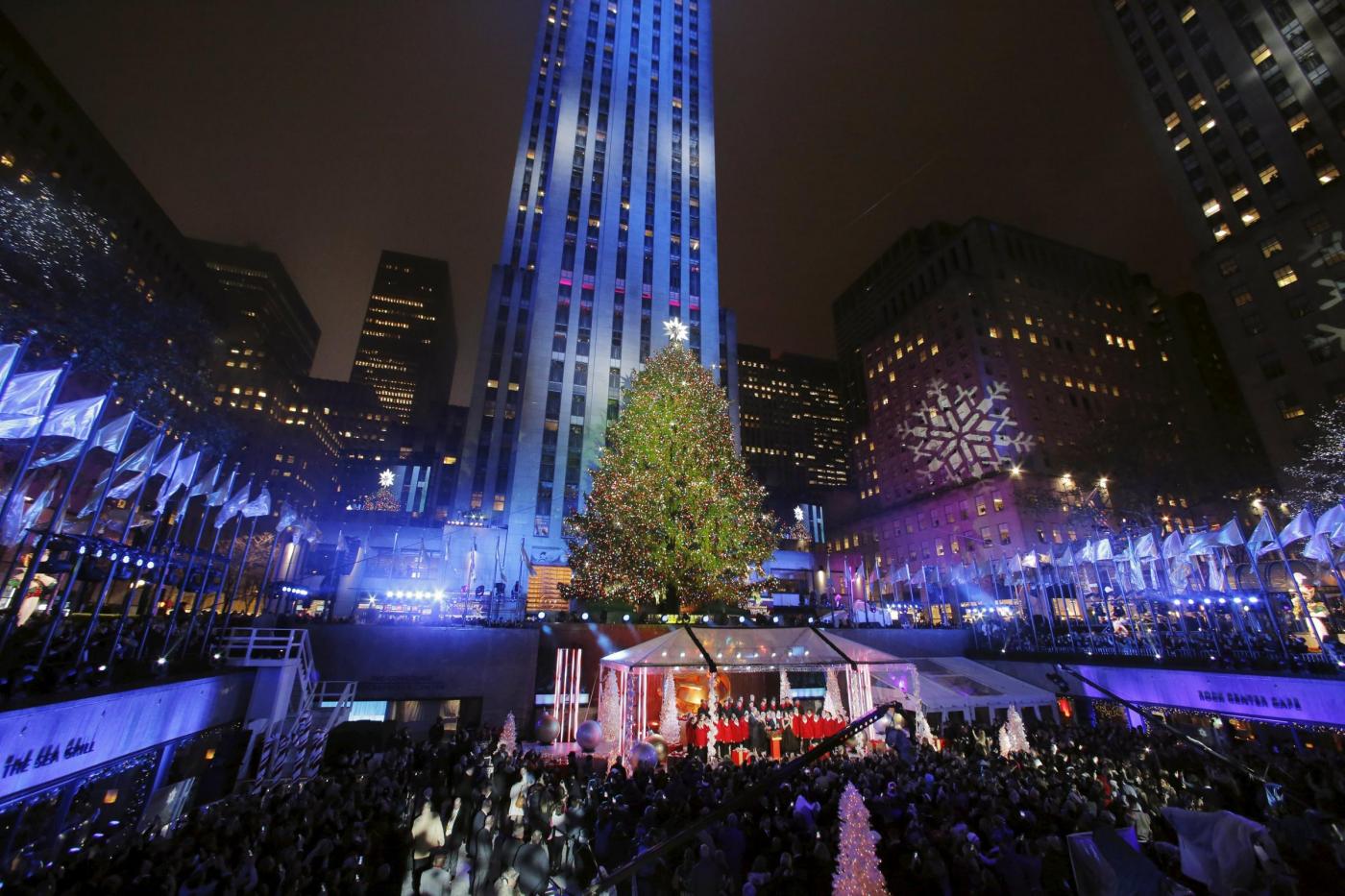 Cerimonia Di Accensione Dell'albero Di Natale Al Rockefeller Center [FOTO]