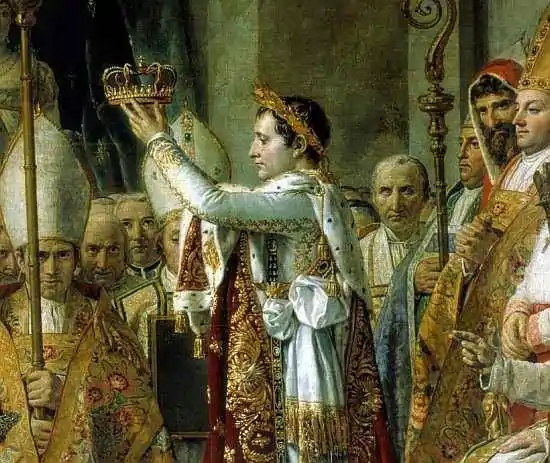 Accadde oggi: il 2 dicembre 1804 Napoleone si auto incorona imperatore, togliendo la corona dalle mani del Papa