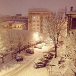 Tantissima neve in Calabria: da Cosenza a Catanzaro, è una magica “notte bianca” [FOTO]