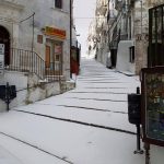 Il fascino della neve a Monte Sant’Angelo [FOTO]