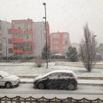 Bufera di neve a Pescara [FOTO e VIDEO]