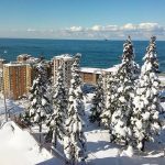 In Turchia un metro di neve in spiaggia! Le FOTO da Rize e Çayeli