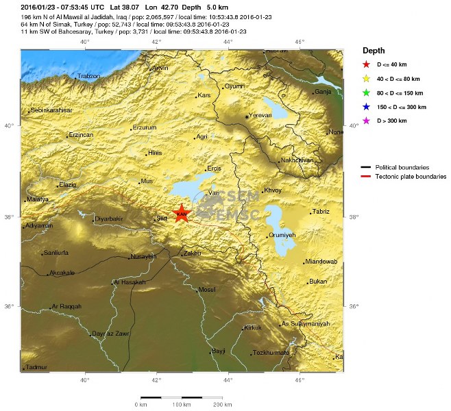 scossa Turchia