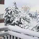 Tanta neve a Lanciano, spettacolo straordinario [FOTO]