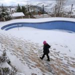 La neve in Arabia Saudita: FOTO dal deserto imbiancato