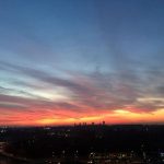 Tramonto estivo a Milano [FOTO]