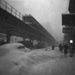 Neve a New York, foto d’epoca: i grandi blizzard dal 1888 al 1996