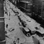 Neve a New York, foto d’epoca: i grandi blizzard dal 1888 al 1996