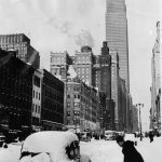 Neve a New York, foto d’epoca: i grandi blizzard dal 1888 al 1996