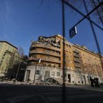 Roma, crolla palazzina in centro: il precedente a gennaio, sul Lungotevere Flaminio [GALLERY]