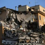 Roma, crolla palazzina in centro: il precedente a gennaio, sul Lungotevere Flaminio [GALLERY]