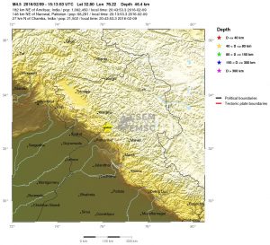 terremoto HImachal Pradesh