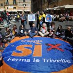 Flashmob per il “sì” al referendum sulle trivelle del 17 aprile [FOTO]