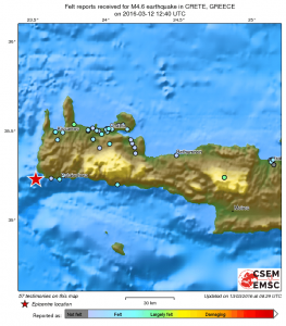 Terremoto Creta