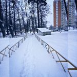 Nevicata record a Mosca, mezzo metro in una notte [FOTO]