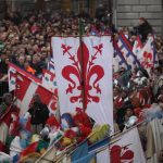 Pasqua: lo “scoppio del carro” a Firenze [FOTO]