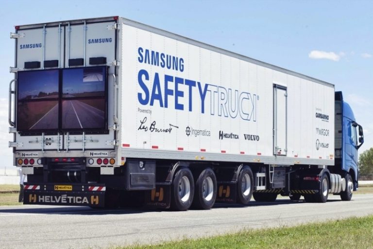 samsung safety truck tir