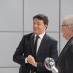 Renzi alla Piaggio di Pisa per i 70 anni della Vespa: “l’Italia riparte e guarda alle sfide del futuro” [FOTO]