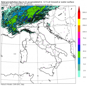 temporali stasera nord