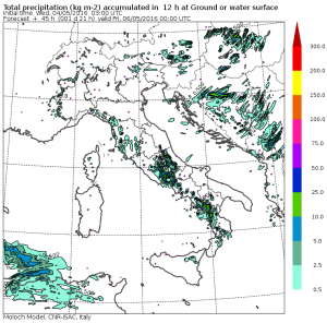 temporali pomeridiani domani