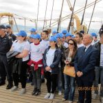 La nave scuola Amerigo Vespucci è tornata a solcare i mari, sosta in Calabria [FOTO]