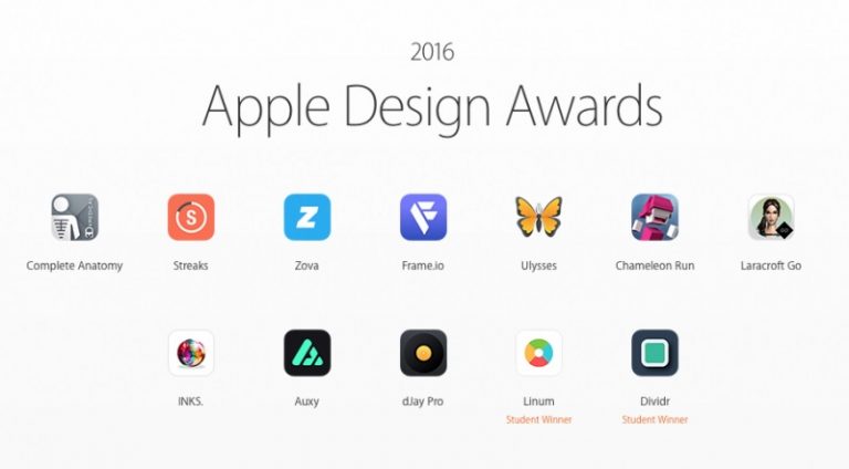 apple design awards