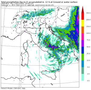 allerta meteo venerdì 15 luglio sud italia