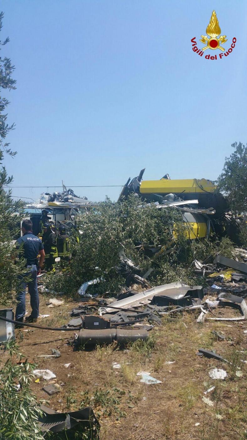 incidente treni puglia