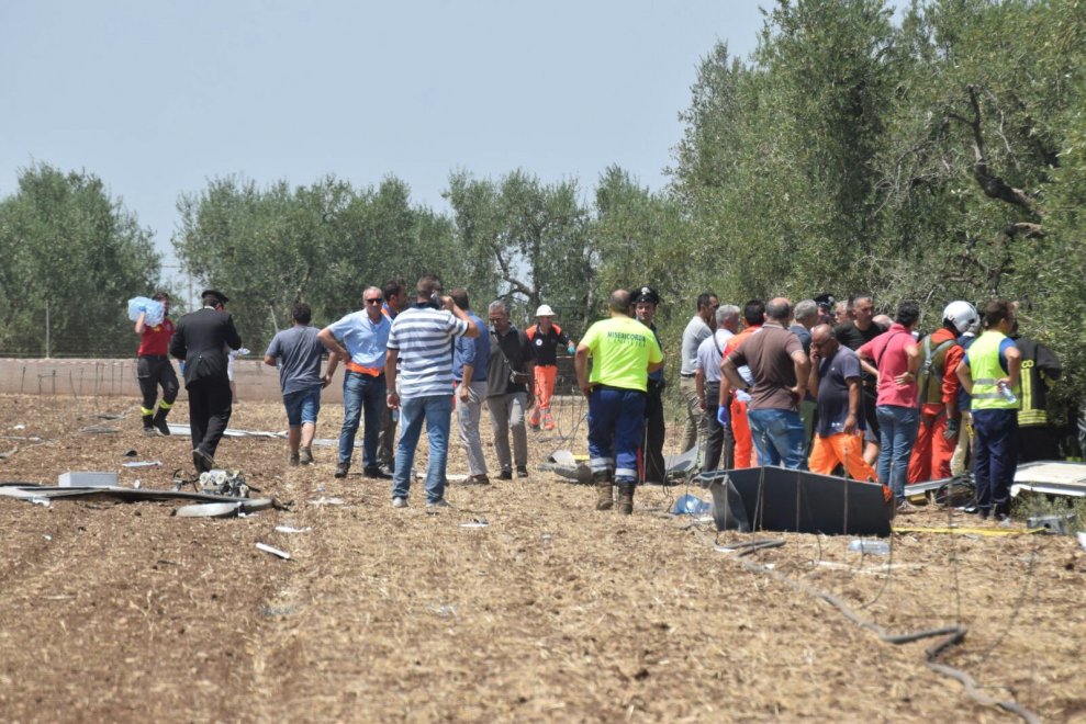 incidente treni puglia