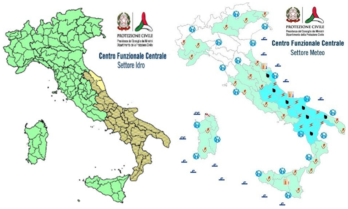 Allerta Meteo, Avviso Della Protezione Civile: "il Maltempo Si Estende ...