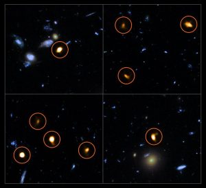 Credit: ALMA (ESO/NAOJ/NRAO)/NASA/ESA/J. Dunlop et al. and S. Beckwith (STScI) and the HUDF Team