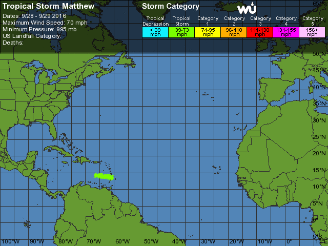 uragano Matthew