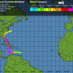 Uragano Matthew verso l’Europa: gli ultimi aggiornamenti dall’oceano Atlantico, nuova rotta verso l’isola di Terranova [MAPPE]