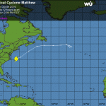 Uragano Matthew verso l’Europa: gli ultimi aggiornamenti dall’oceano Atlantico, nuova rotta verso l’isola di Terranova [MAPPE]