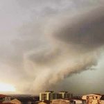 L’uragano Matthew a Lamezia Terme? No, è la squall-line tirrenica di stamattina: VIDEO PAZZESCO!!!