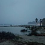 Maltempo Sardegna: la spiaggia del Poetto a Cagliari sommersa dall’acqua [GALLERY]