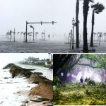 Uragano Matthew, le terribili immagini di St. Augustine devastata dalla storm-surge che ha inondato la Florida [GALLERY]