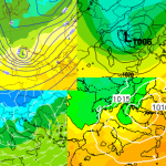 Previsioni Meteo, attenzione al weekend: tra sabato 12 e domenica 13 nuovo impulso freddo da Nord, possibile neve a bassa quota [MAPPE]