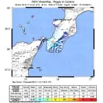 Il terremoto di oggi a Reggio Calabria: tantissime segnalazioni all’INGV, 5° grado della scala Mercalli [MAPPE e DATI]