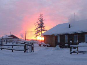 L'inverno nella gelida Ojmjakon